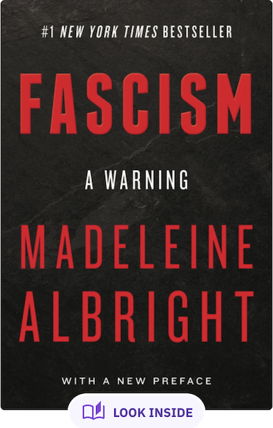 Fascism: A Warning book cover
