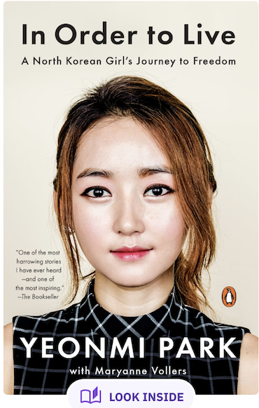 in order to live book cover