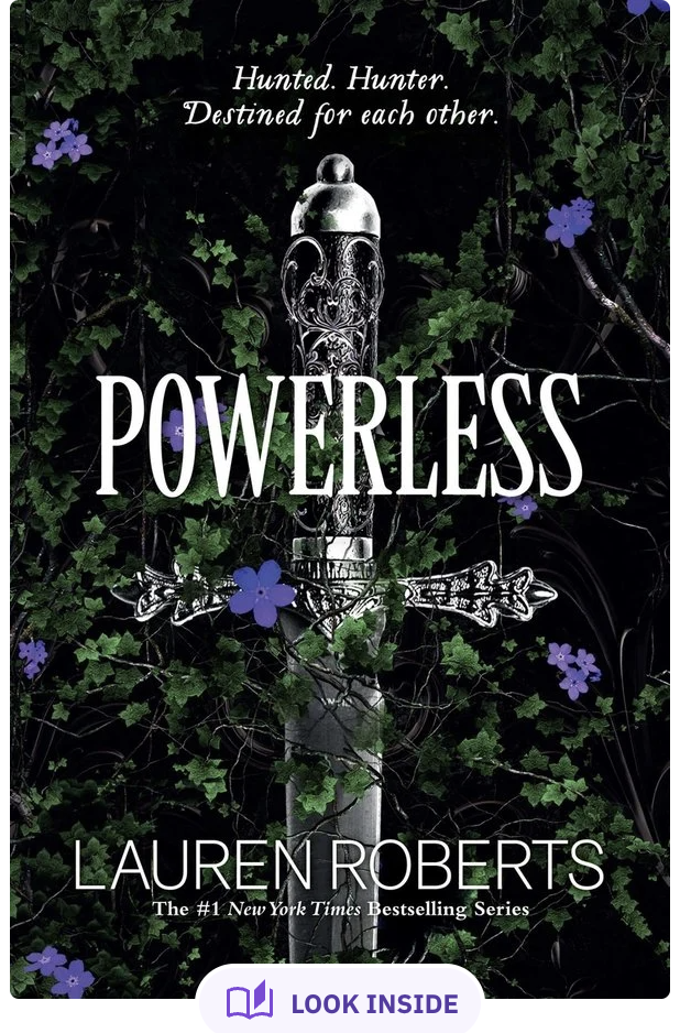 powerless by lauren roberts book cover