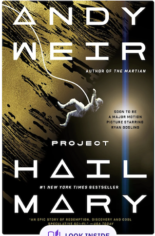 project hail mary book cover