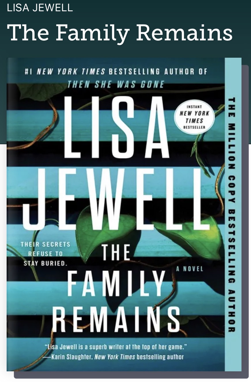 the family remains bookcover